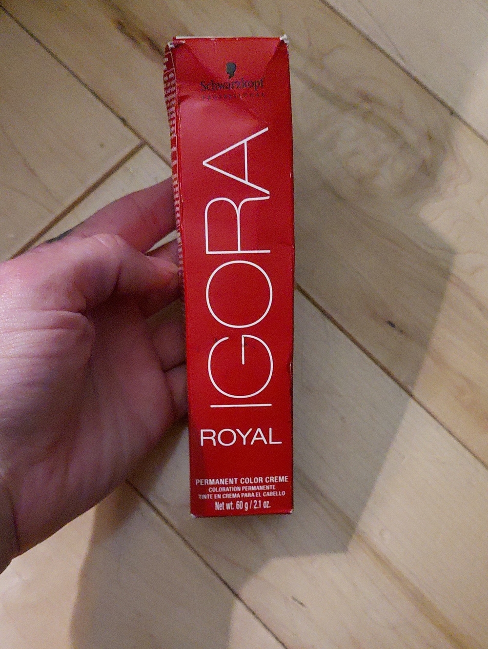 Igora Royal Permanent Color Creme 8-4 Light Blonde Beige